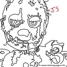 Print Five Nights At Freddys Fnaf Golden Freddy Coloring Pages Fnaf Coloring Pages Super Coloring Pages Coloring Pages