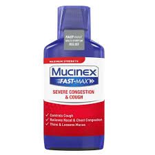 maximum strength mucinex fast max severe congestion cough liquid 6oz