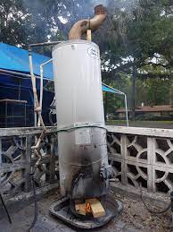 Maybe you would like to learn more about one of these? This Is Where Our Hot Water Comes From My Father Built This Out Of An Old Propane Water Heater And Propane Tank Redneckengineering