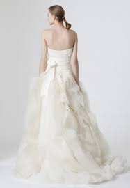 Vera wang white vw351312 wedding dress effortlessly chic and modern. Vera Wang
