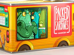 Packed like sardines (not comparable). Packed Like Sardines Concept On Packaging Of The World Creative Package Design Gallery