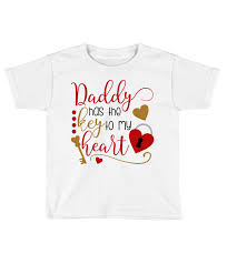 Looking for some easy valentine's day activities for toddlers? Daddy Has The Key To My Heart Valentine S Day Shirt Blu Magnolia Co