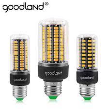 goodland e27 lampa led 220 v 110 v high bright led zarowki 3 5 w 5 w 7 w 9 w 12 w 15 w led light kukurydzy smd 5736 brak migotania zyr led bulb light bulb bulb