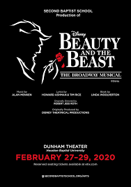 Second Baptist School Https Www Etix Com Ticket V 14482 Dunham Theater At Houston Baptist University Purchase Your Tickets For Second Baptist School S Production Of Disney S Beauty And The Beast Tommy Tune Awards From Theatre Under The Stars