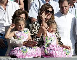 Federer also is one of the few players in tennis history to have won titles in all four grand slam tournaments. Roger Federer Doesn T Wear The Trousers In His House Wife Mirka Is The Boss Daily Mail Online
