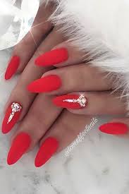 Image shared by c y n t h i a ♕. 43 Best Red Acrylic Nail Designs Of 2020 Stayglam