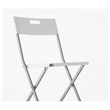 Gunde Klappstuhl Weiss Ikea Osterreich In 2020 Folding Chair Folding Chair Covers Chair Covers For Sale