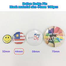 Responsive badges built with the latest bootstrap 5. Button Badge Pin Size 44mm Blank Material 100pcs Pkt Shopee Malaysia
