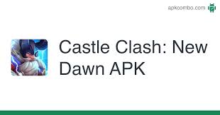 Download the latest apk version of castle clash mod, a strategy game for android. Castle Clash New Dawn Apk 1 9 2 Juego Android Descargar