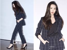 Korea Korean Kpop Idol Girl Group Band Gashina Sunmi S Fashion Looks Business Casual Suit Form Korean Fashion Kpop Inspired Outfits Korean Fashion Kpop Fashion