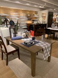Parsons concrete top/ dark steel base 60x36 dining table crate & barrel $ 1049.00 1049.00 Crate And Barrel Basque Grey Wash 65 Dining Table Furniture Home Living Furniture Tables Sets On Carousell