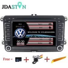 2 Din 7 Inch Car Radio Dvd Gps Navigation For Volkswagen Vw Passat B5 B6 Polo Golf 4 5 Touran Sharan Jetta Caddy T5 Tiguan B Volkswagen Touran Volkswagen Radio