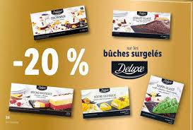 Offre Buches Surgeles Deluxe Chez Lidl