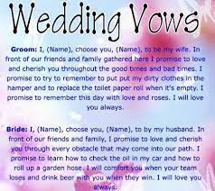 Finding the right person, growing with them, and then deciding that they are the one you want to be with for the rest of your life is an amazing commitment. Emotional Wedding Vows For Him Romantic Wedding Vows For Him Wedding Ideas Sources Wedding Vows Examples Funny Wedding Vows Wedding Vows For Him