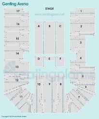 The Most Elegant Along With Interesting Genting Arena Seating Plan Wwe In 2020 Seating Plan How To Plan Auditorium Seating