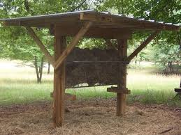 Do Deer Eat Hay Georgia Outdoor News Forum Hay Feeder For Horses Horse Shelter Horse Shed