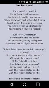 Mrs Potato Head Melanie Martinez Lyrics Melanie Martinez Lyrics Melanie Martinez Lyrics