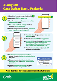 Program kartu prakerja adalah program pengembangan kompetensi kerja yang ditujukan untuk pencari kerja, pekerja/buruh yang terkena pemutusan hubungan kerja, dan/atau pekerja/buruh yang membutuhkan peningkatan kompetensi. Grab Indonesia Info Seputar Kartu Prakerja Grab Id