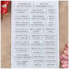 Create cards throughout the year with the word fragments woodware clear photopolymer stamps designed by jane gill for creative expressions. Kwan Crafts Words Letters Love Always Hello Clear Stamps For Card Making Decoration And Diy Scrapbooking Pricepulse