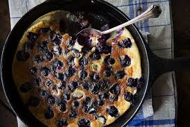 Basic Clafoutis Recipe Epicurious Com Clafoutis Recipes Party Food Dessert Dessert Recipes
