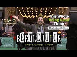 Beetlejuice is a 1988 american fantasy comedy film directed by tim burton, produced by the geffen company, and distributed by warner bros. This Whole Being Dead Thing Day O Beetlejuice Macy S Thanksgiving Broadway