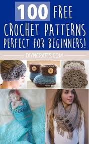 100 Free Crochet Patterns That Are Perfect For Beginners