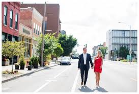 Ben jamin' mobile dj service. Downtown Bloomington Engagement Brad Kaylea Bloomington Il