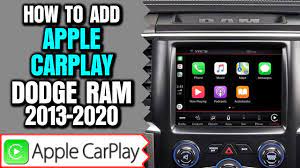 New chrysler, jeep, dodge, ram, and fiat vehicles are equipped with apple carplay to bring the iphone, the app store, and the apple experience to the dash of your vehicle. Ram Apple Carplay Upgrade 2013 2019 Dodge Ram Uconnect 8 4 Apple Carplay Android Auto Upgrade Youtube