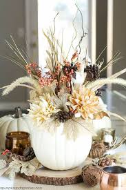 Black And White Fall Decor Ideas Diy Pumpkin Vase Fall Decor Diy Pumpkin Vase Fall Centerpiece