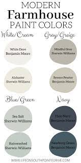 Pair your bed with a stately armchair in a rich color, or even a wooden rocking chair. 10 Interior Paint Colors For Modern Farmhouse Farmhousedecor Co Farmhousedecor Co