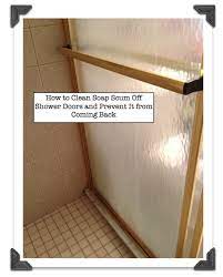 How To Clean Soap Scum Off Shower Doors And Prevent It From Coming Back Shower Doors Clean Shower Doors Cleaning Hacks