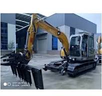 Tracked Excavator Jg-80L Rail Machine Sleeper Layer and ...