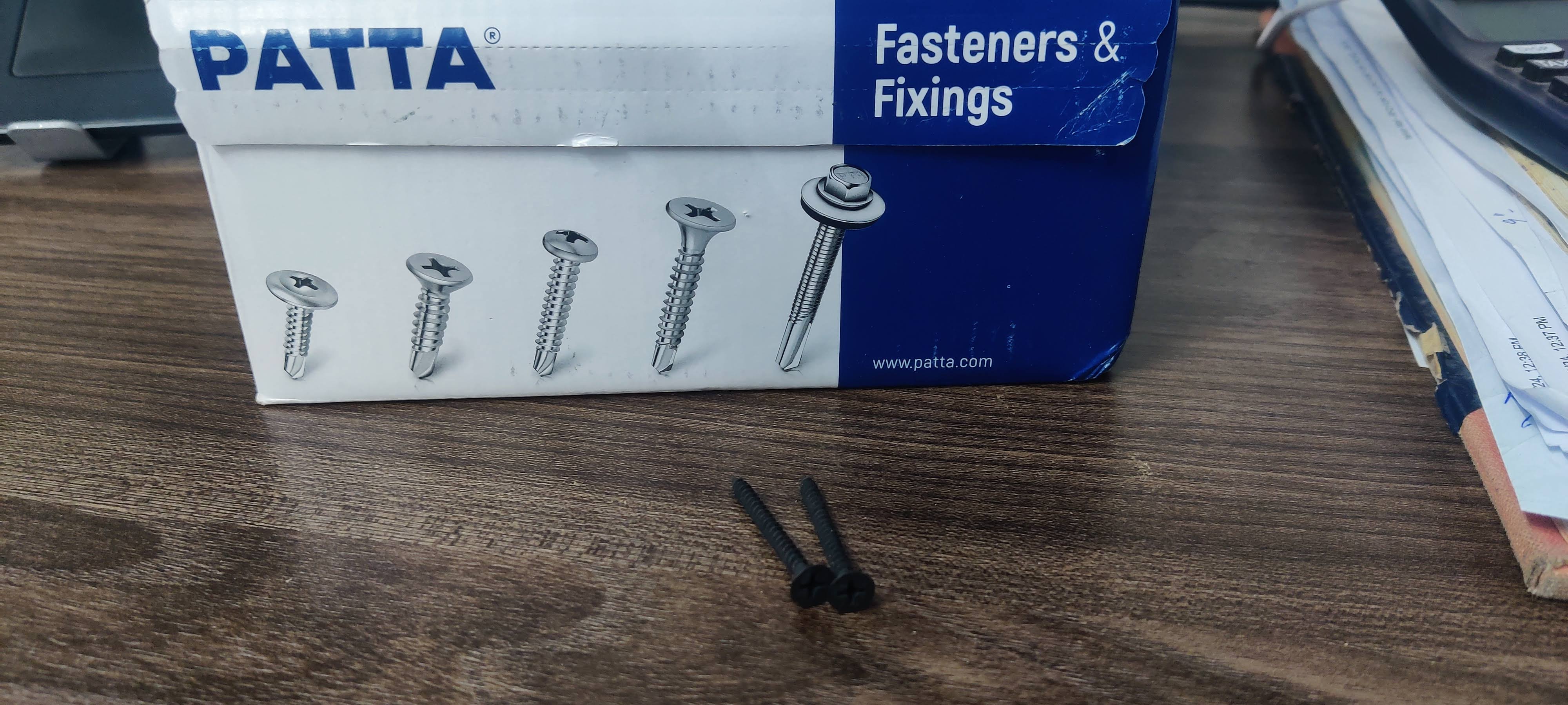 Patta gypsum screw black 11/2" product image
