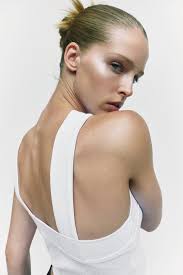 ZARA WHITE TANK, Women's Fashion, Tops, Sleeveless