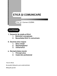 Factori de influenta asupra conduitei profesionale. Etica Si Comunicare