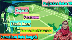 Check spelling or type a new query. Materi Penjaskes Kelas 10 Permainan Bulu Tangkis Youtube