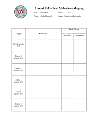 We did not find results for: Absensi Kehadiran Mahasiswa Magang