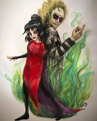 It also includes the recurring characters delia deetz and charles deetz from the film. Pin On Artwork My Work