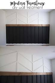 Maybe you would like to learn more about one of these? Diy Accent Wall Board And Batten Herrinbone Wainscotting Combo