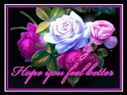 Hope you feel better flowers. Hope You Feel Better Friend Greeting Sick Ill Get Well Soon Feel Better Soon Well Wishes How Are You Feeling Get Well Soon Quotes Get Well Wishes