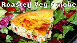 How To Make Roasted Vegetable Quiche Recipe Vegetable Quiche Recipes Recipes Quiche