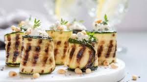 Home ricette > contorni > zucchine > zucchine grigliate ripiene di pesto ai carciofi. Zucchine Grigliate Con Ripieno Di Crema Di Ceci Per Bambini Da 3 Anni In Su