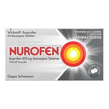 Nurofen Ibuprofen Uberzogene Tabletten Bei Kopfschmerzen 24 Stk