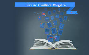 There is no obligation and no expectation of a favour in return. Pure And Conditional Obligation By Kien Lara Santolorin