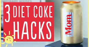 3 Genius Diet Coke Can Hacks Whats Up Moms Soda Can Crafts Diet Coke