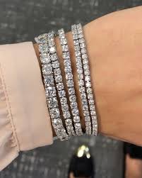 Diamond Tennis Bracelets By Ring Concierge Tennis Bracelet Diamond Diamond Bracelet Diamond Bracelet Design