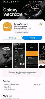 La aplicación pasa de llamarse samsung gear . Samsung Calendar Galaxy Store Wearable Apps Pick Up New Updates