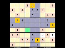 Rd.com knowledge brain games in the mood to challenge your brain?. How To Solve Washington Post Sudoku L5 June 21 2020 Youtube