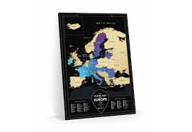 Weißrussland liegt im osten europas. Rubbelkarte Europa Travel Map Black Europe Rubbelkarte Karten Und Plakate Zum Rubbeln