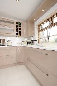 Open frame kitchen cabinets can look more modern or more traditional, depending on the design of the kitchen and the hardware of the cabinets. Modern Cappuccino Kitchen Cabinets Etexlasto Kitchen Ideas